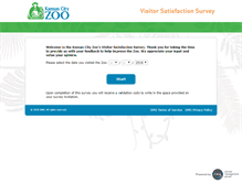 Tablet Screenshot of kansascityzooexperience.com